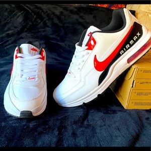Nike Air Max white/red/black